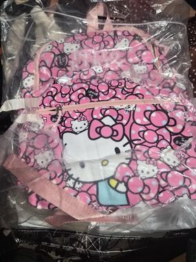Sanrio Hello Kitty Pink Patterned Kids Backpack